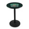 Holland Bar Stool Co 36" Blk Wrinkle Ohio University Pub Table L214B3628UnivOH - alternate 1